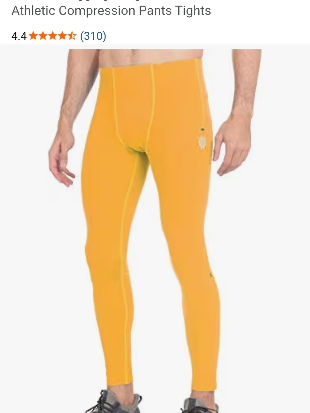 Workout Mens Leggings Yoga Pants With Pockets - Picture 7 of 7